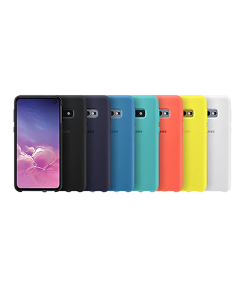 Galaxy S10e Silicone Cover, Green Mobile Accessories - EF