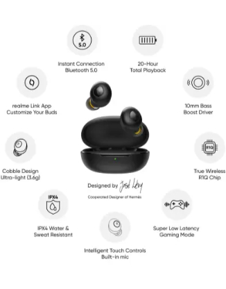 realme Buds Q Bluetooth Headset RMA216 Maya Electronics